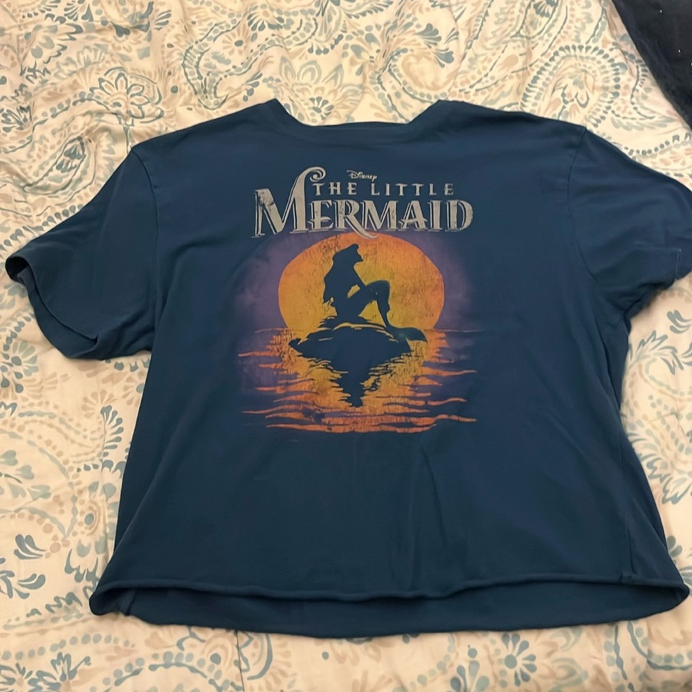 Disney “The Little Mermaid” Crop Top (Juniors Size M)